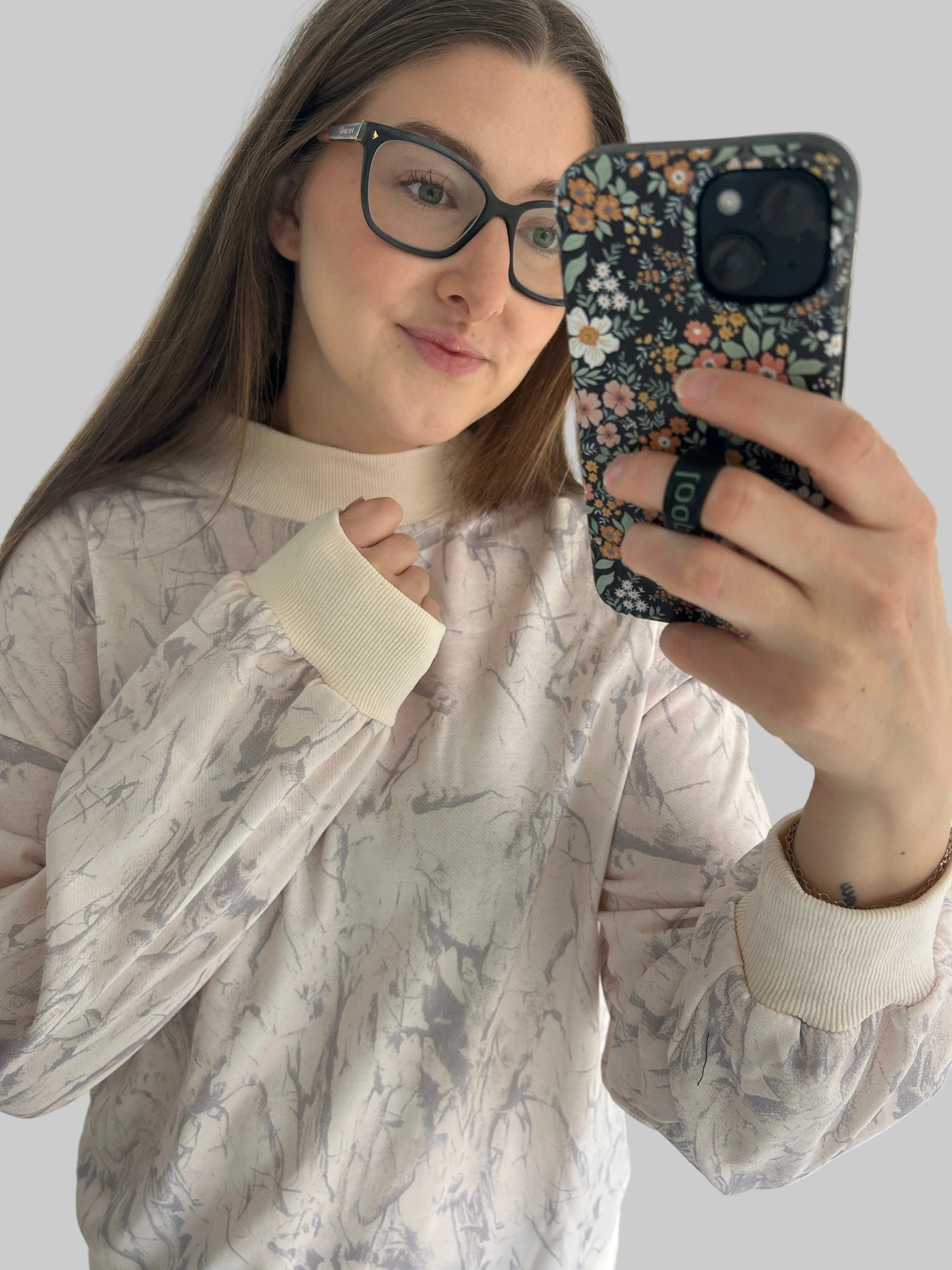 Camo Cutie Mock Neck