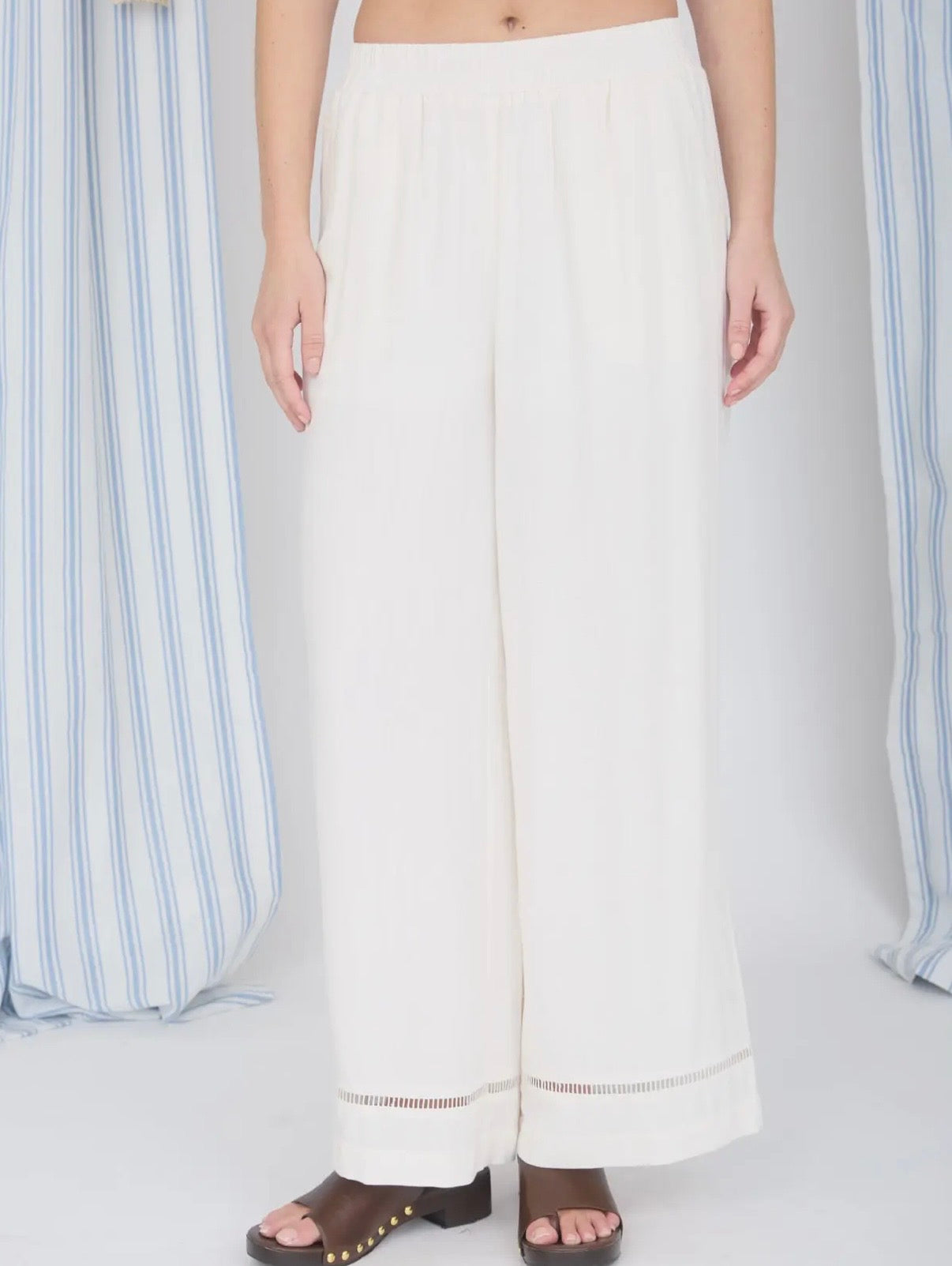 Linen Lace Pant