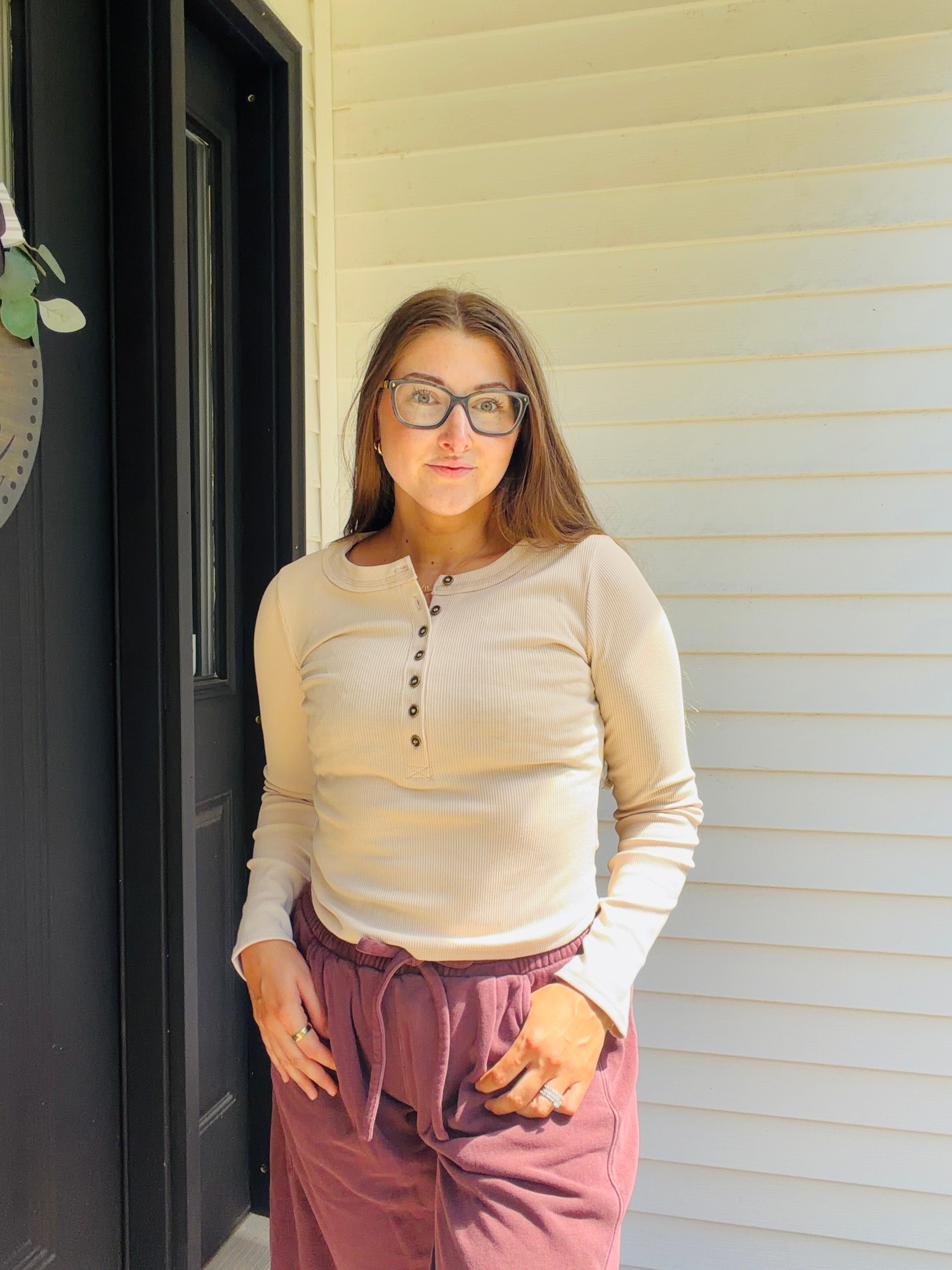 Hailey Ribbed Top