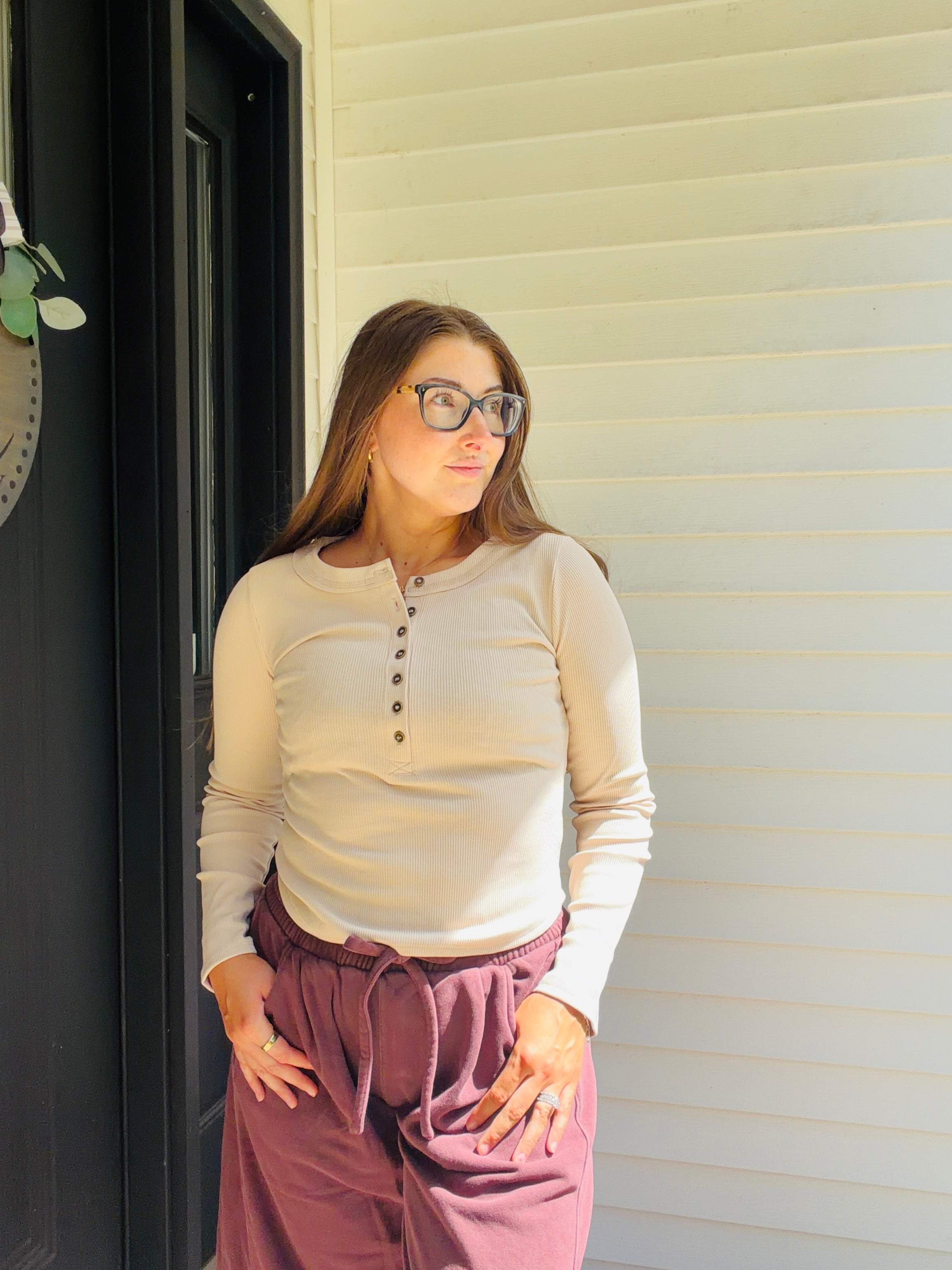 Hailey Ribbed Top