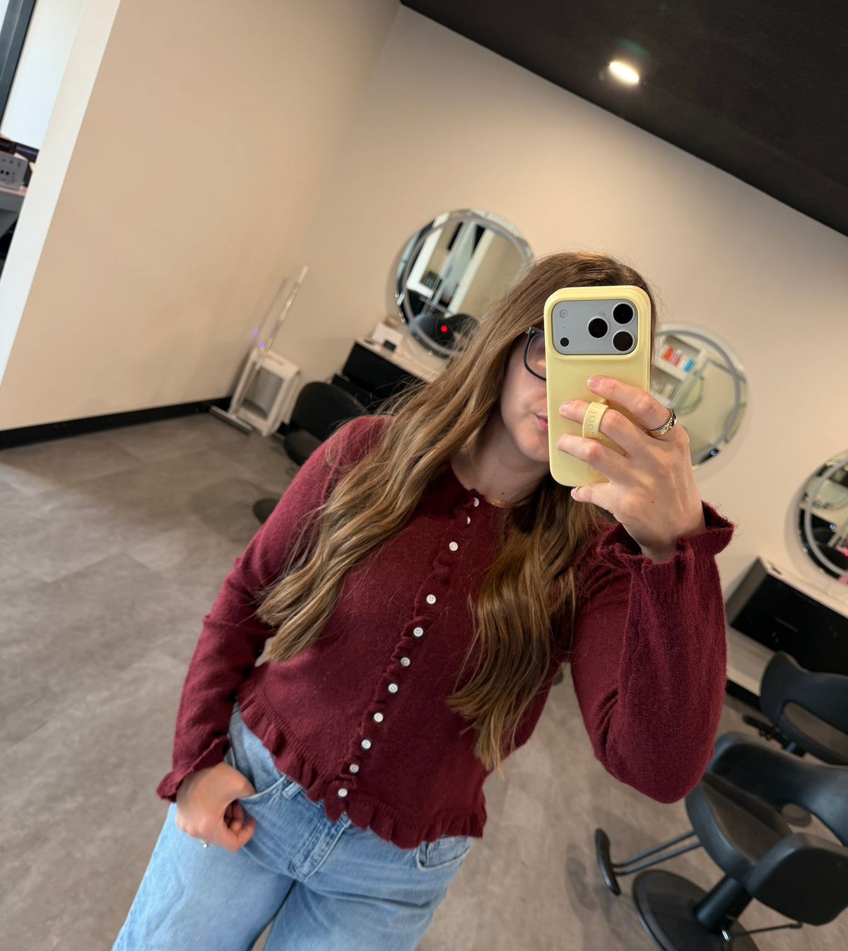 Burgundy Bliss Sweater