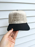 Heaven Crowded Trucker Hat