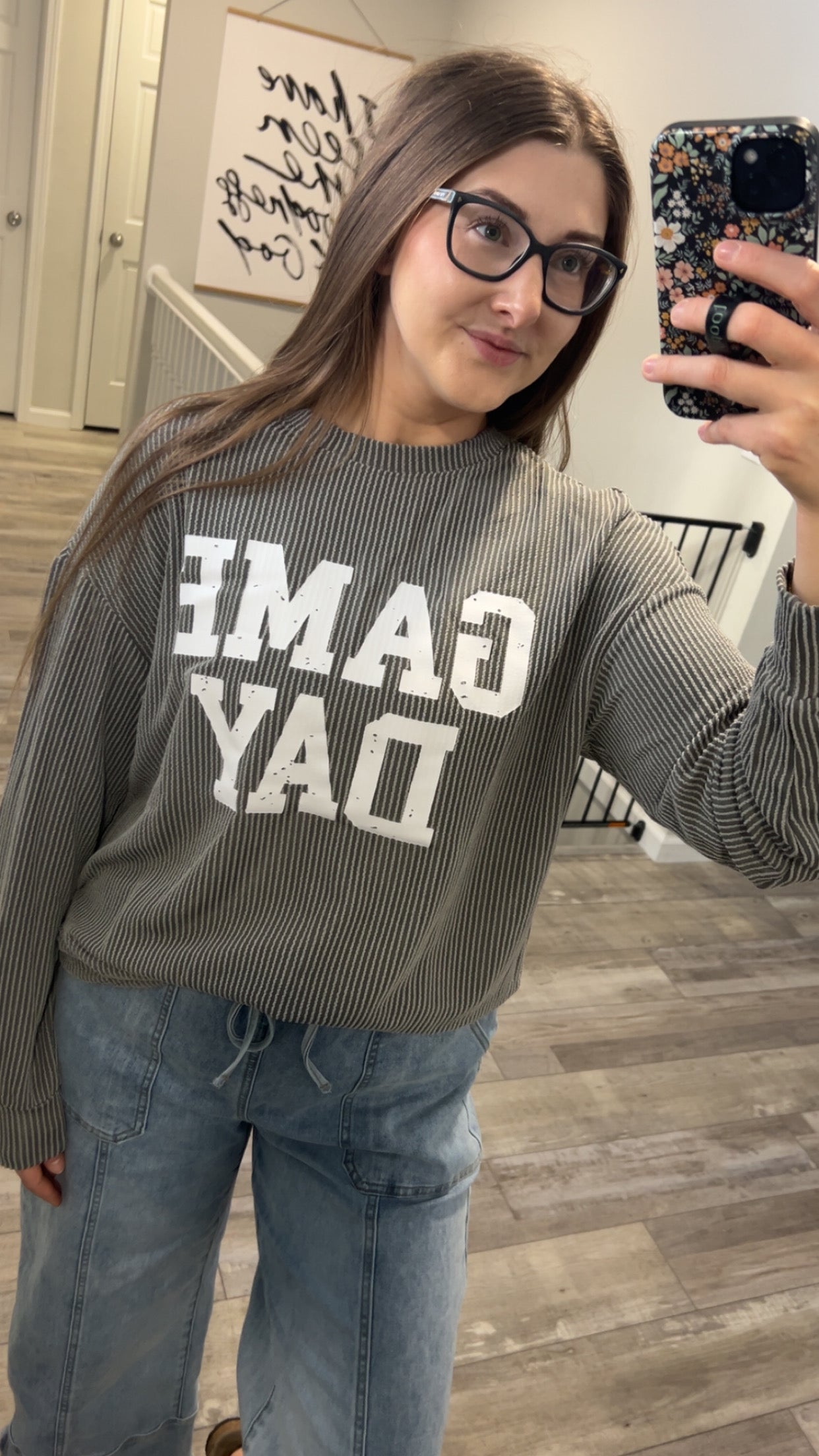 Game Day Ribbed Pullover