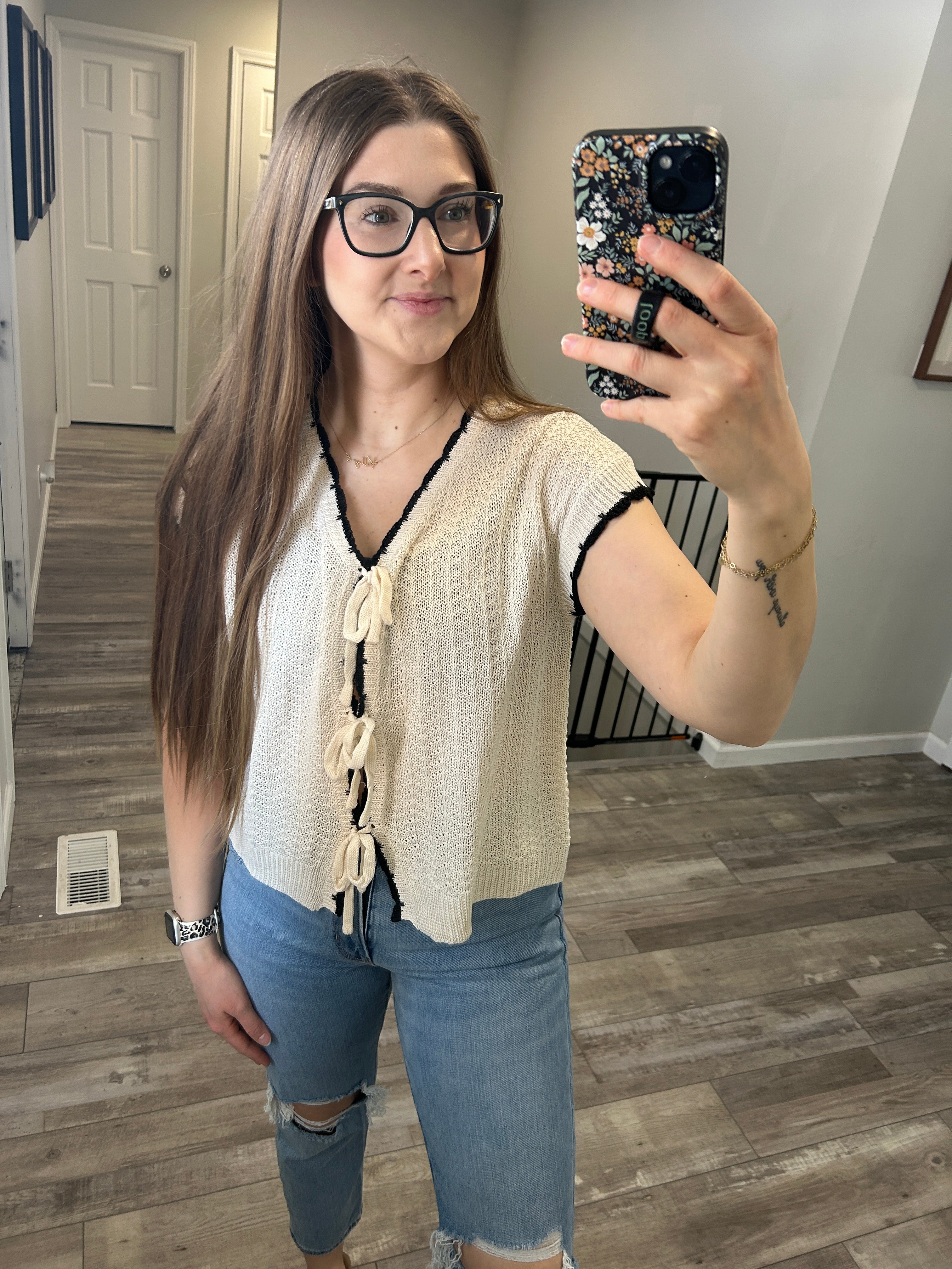 Hadley Tie Knit Vest